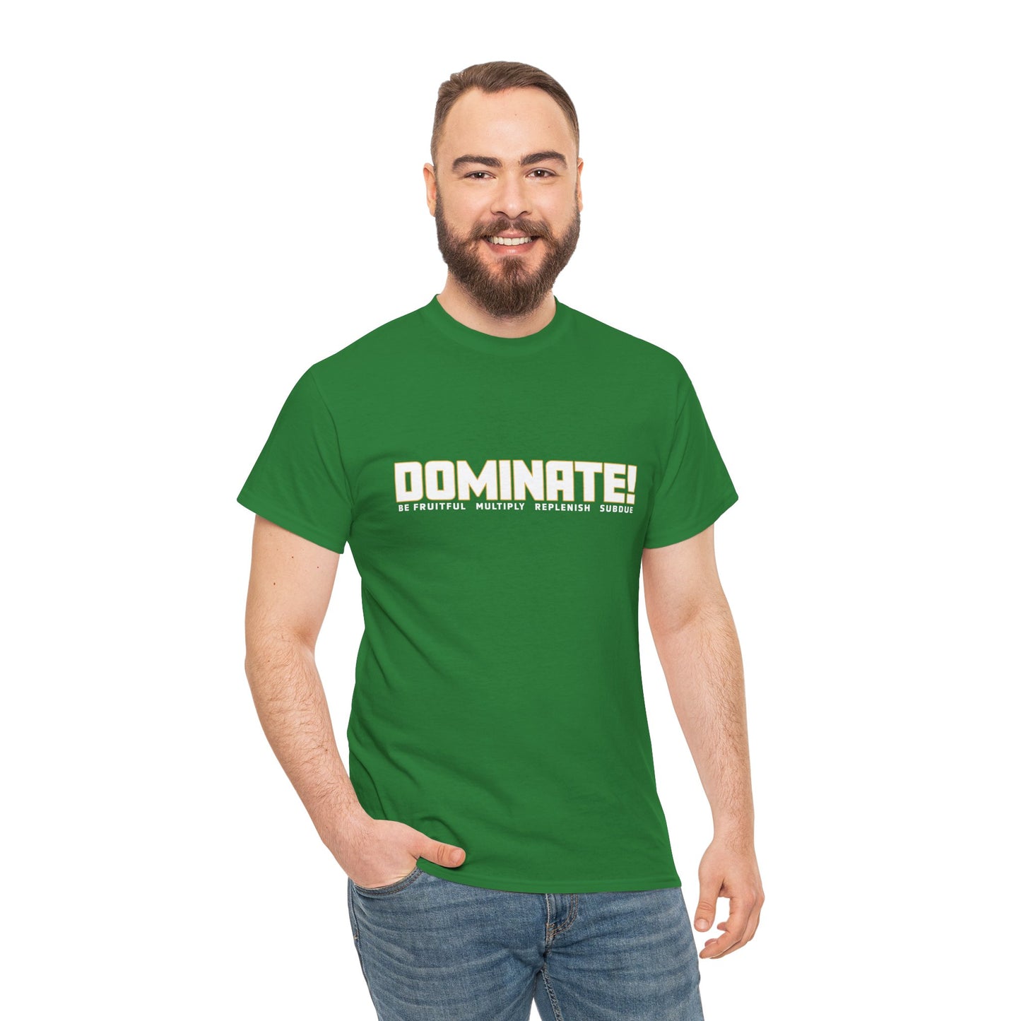 Dominate Unisex Heavy Cotton Tee