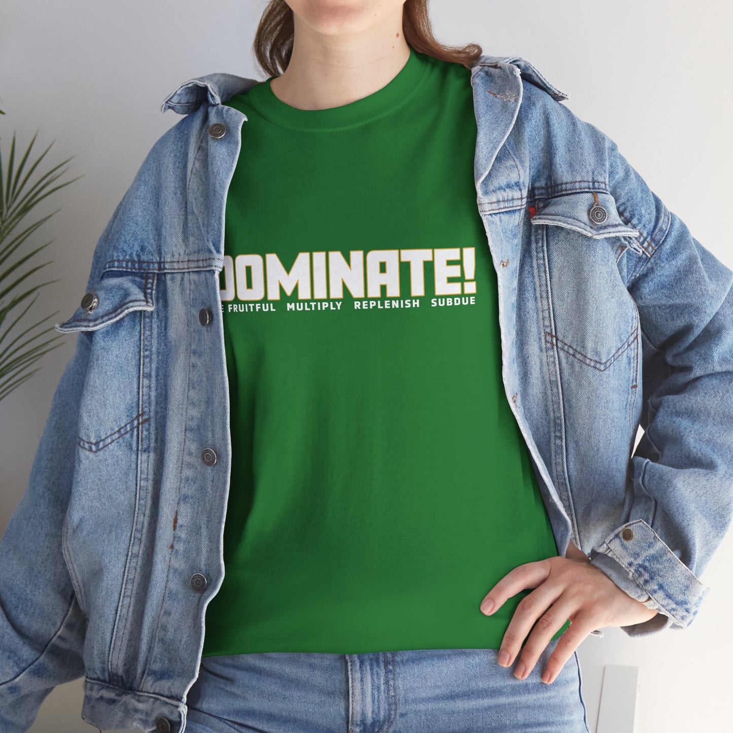Dominate Unisex Heavy Cotton Tee