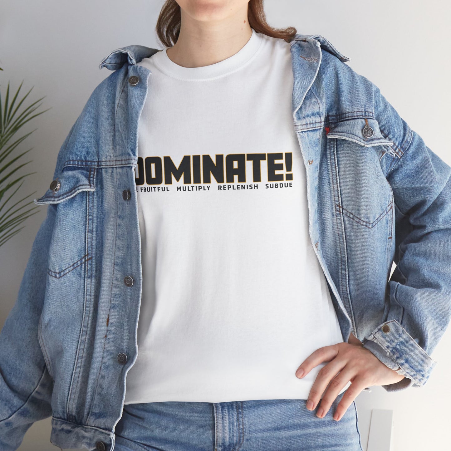 Dominate Unisex Heavy Cotton Tee