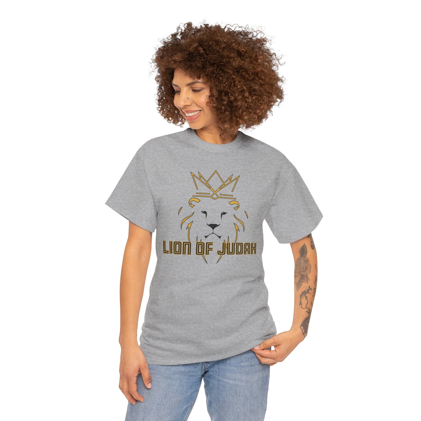 Lion of Judah Unisex Heavy Cotton Tee
