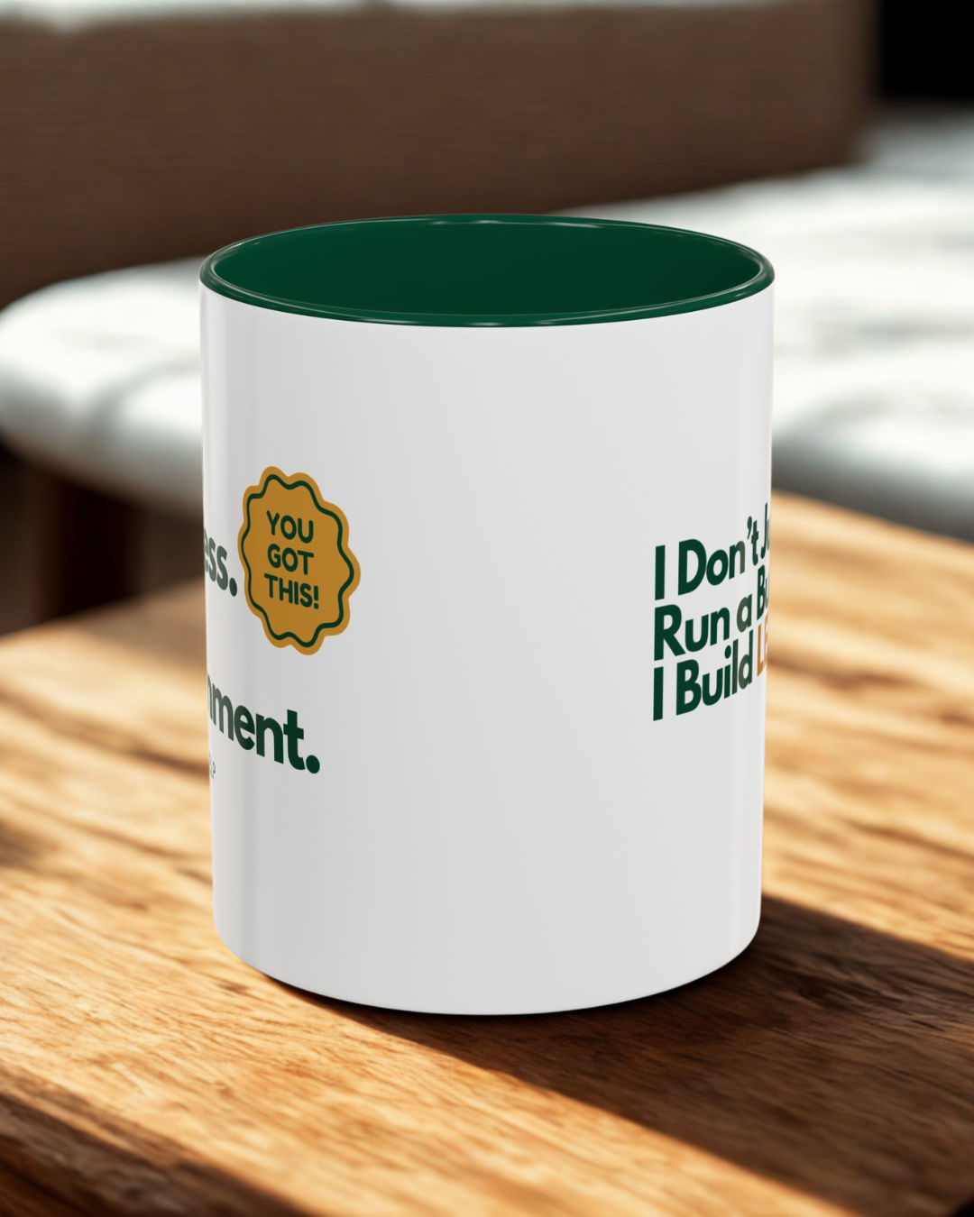 Small Business. Big Assignment. Coffee Mug