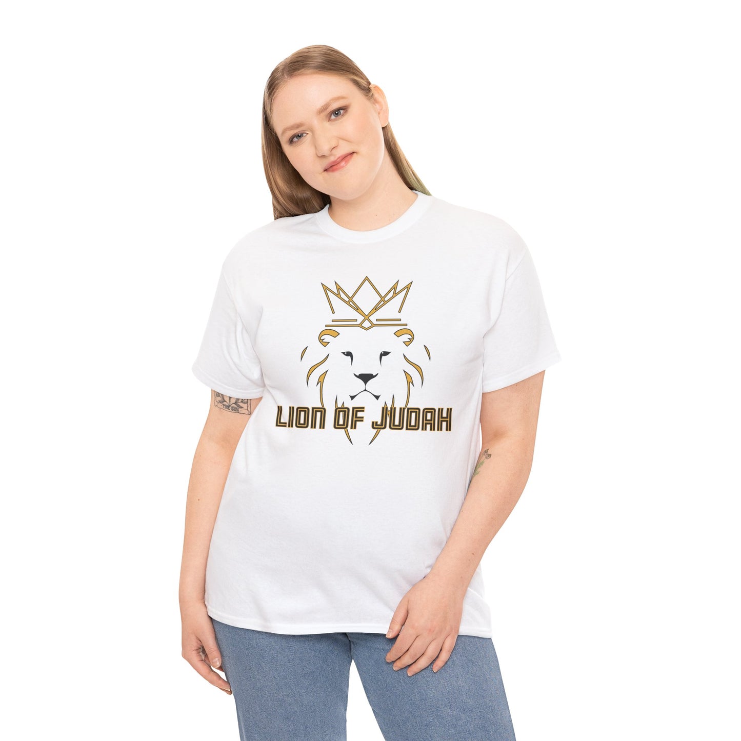 Lion of Judah Unisex Heavy Cotton Tee