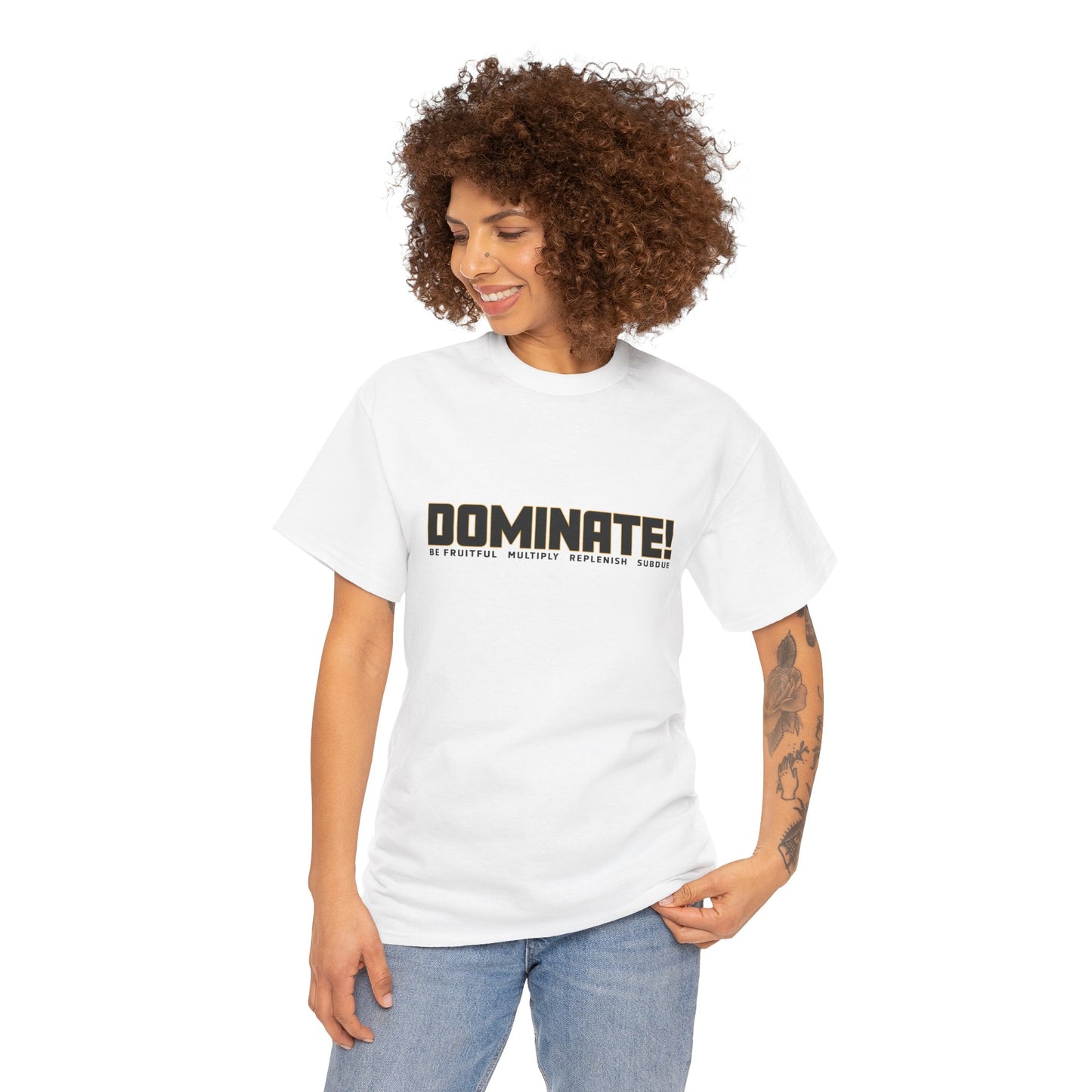 Dominate Unisex Heavy Cotton Tee
