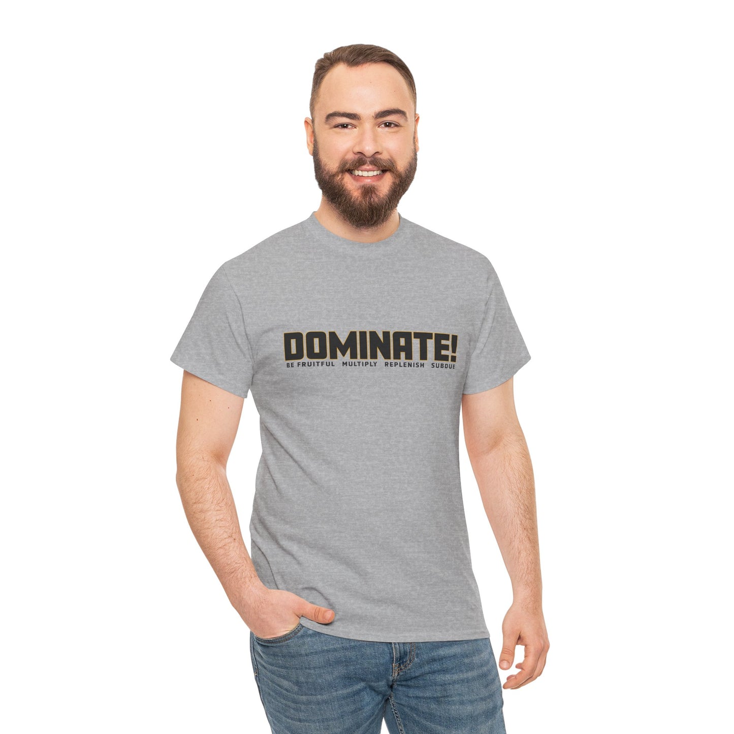 Dominate Unisex Heavy Cotton Tee