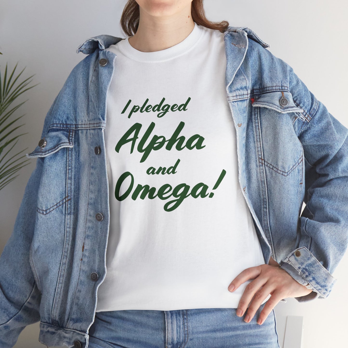 I Pledged Alpha and Omega! T-Shirt