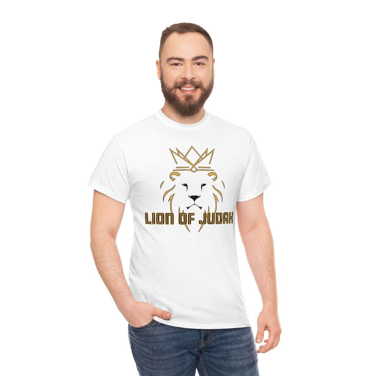 Lion of Judah Unisex Heavy Cotton Tee