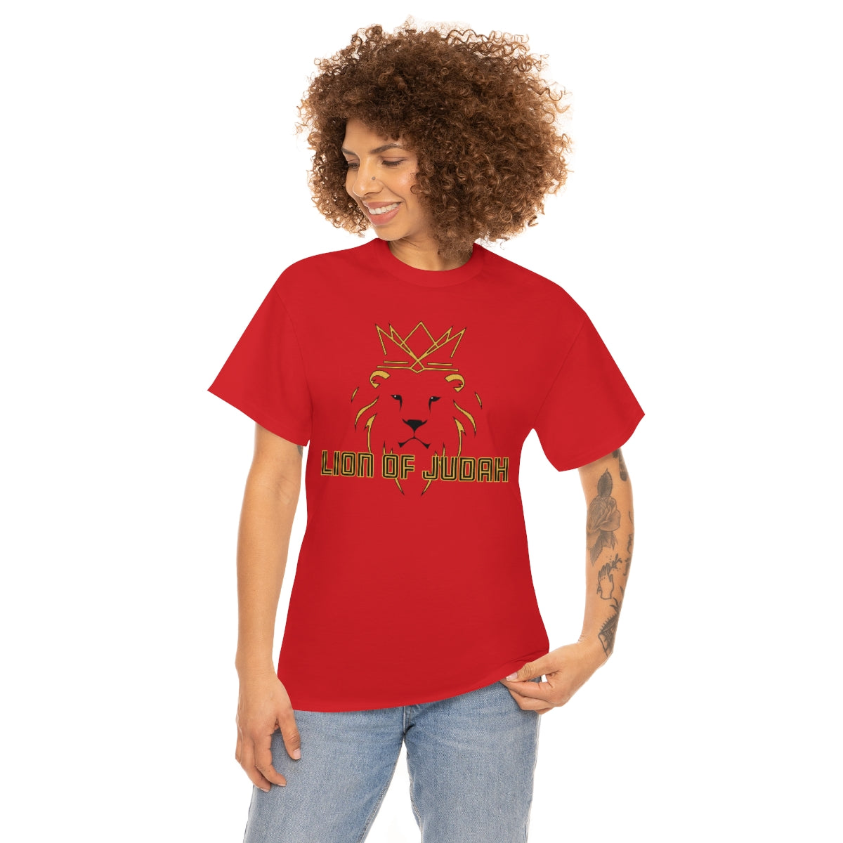 Lion of Judah Unisex Heavy Cotton Tee