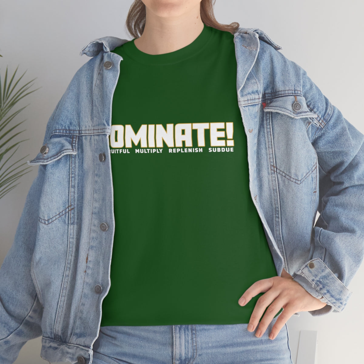 Dominate Unisex Heavy Cotton Tee