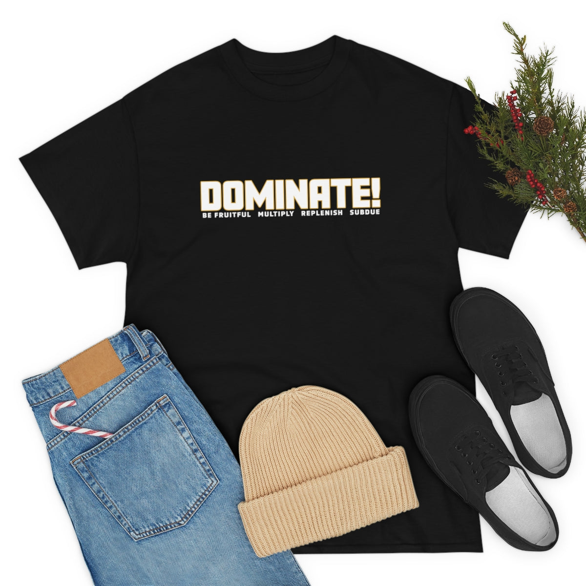 Dominate Unisex Heavy Cotton Tee