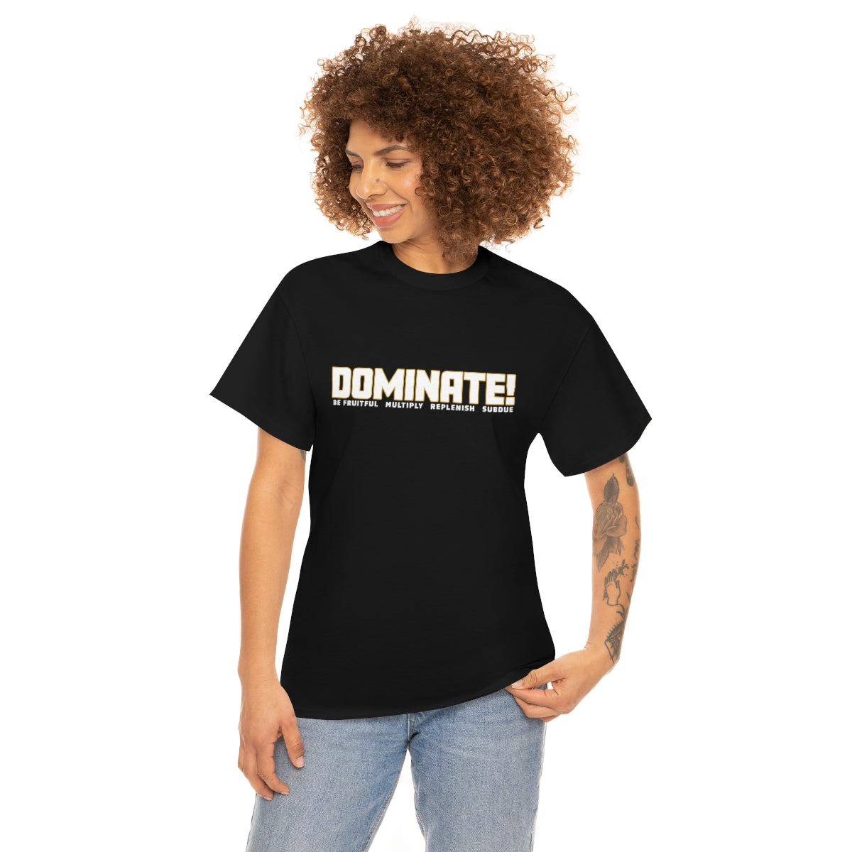 Dominate Unisex Heavy Cotton Tee