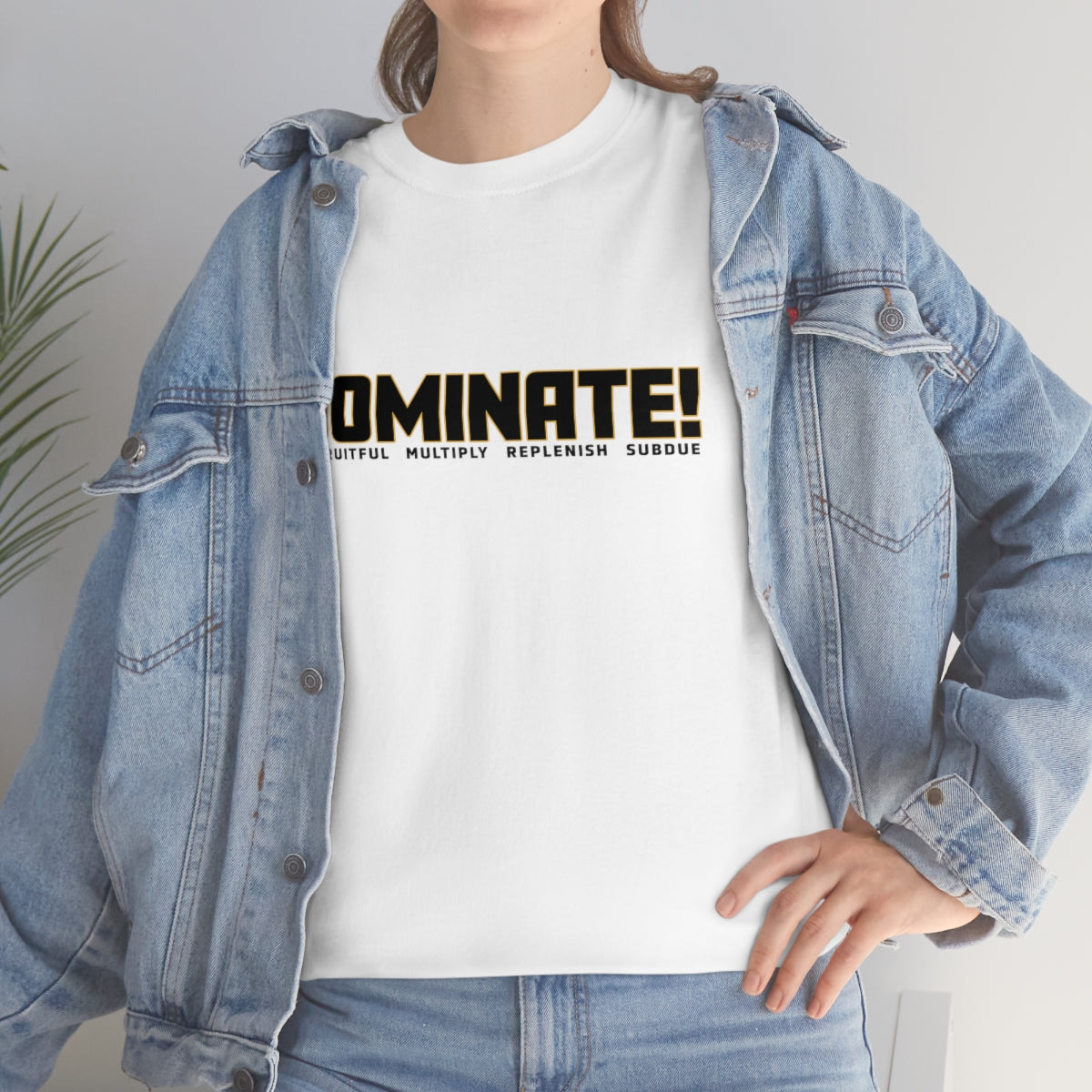 Dominate Unisex Heavy Cotton Tee