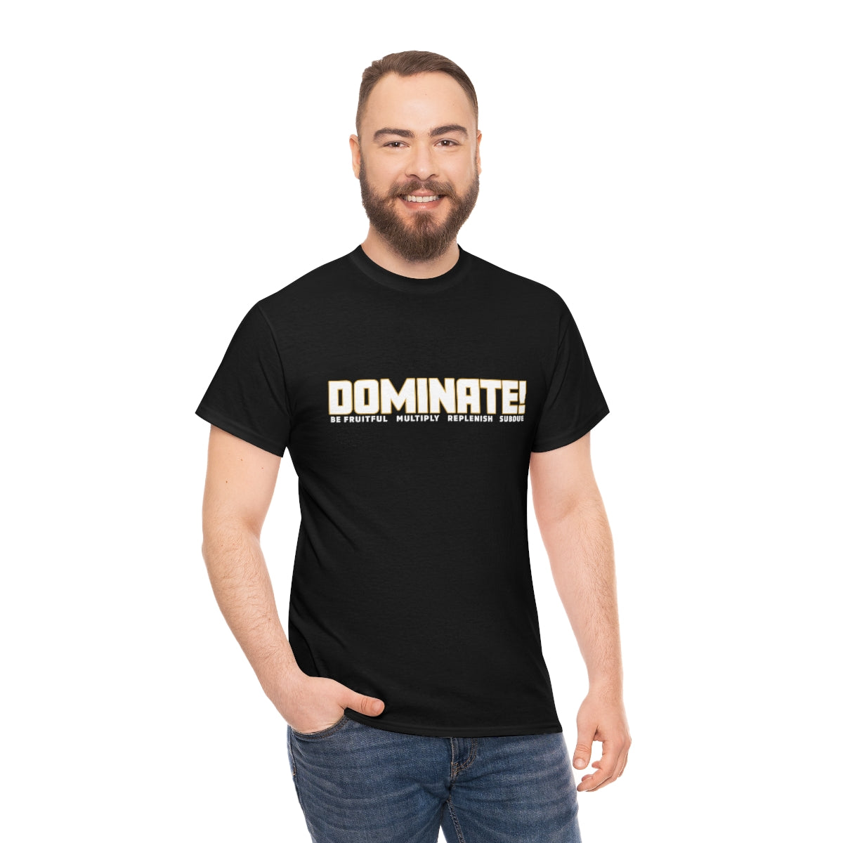 Dominate Unisex Heavy Cotton Tee