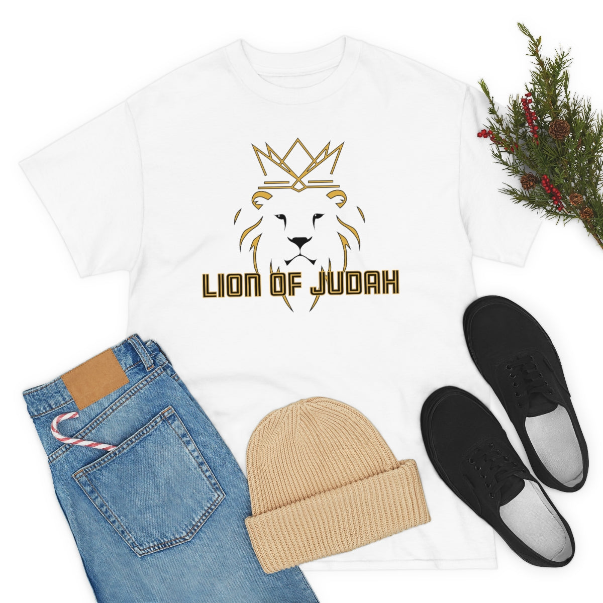 Lion of Judah Unisex Heavy Cotton Tee