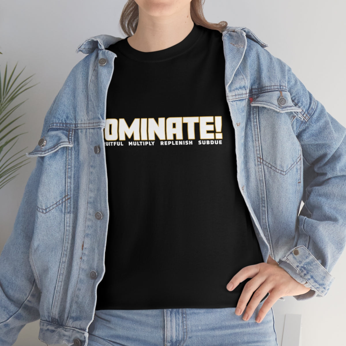 Dominate Unisex Heavy Cotton Tee