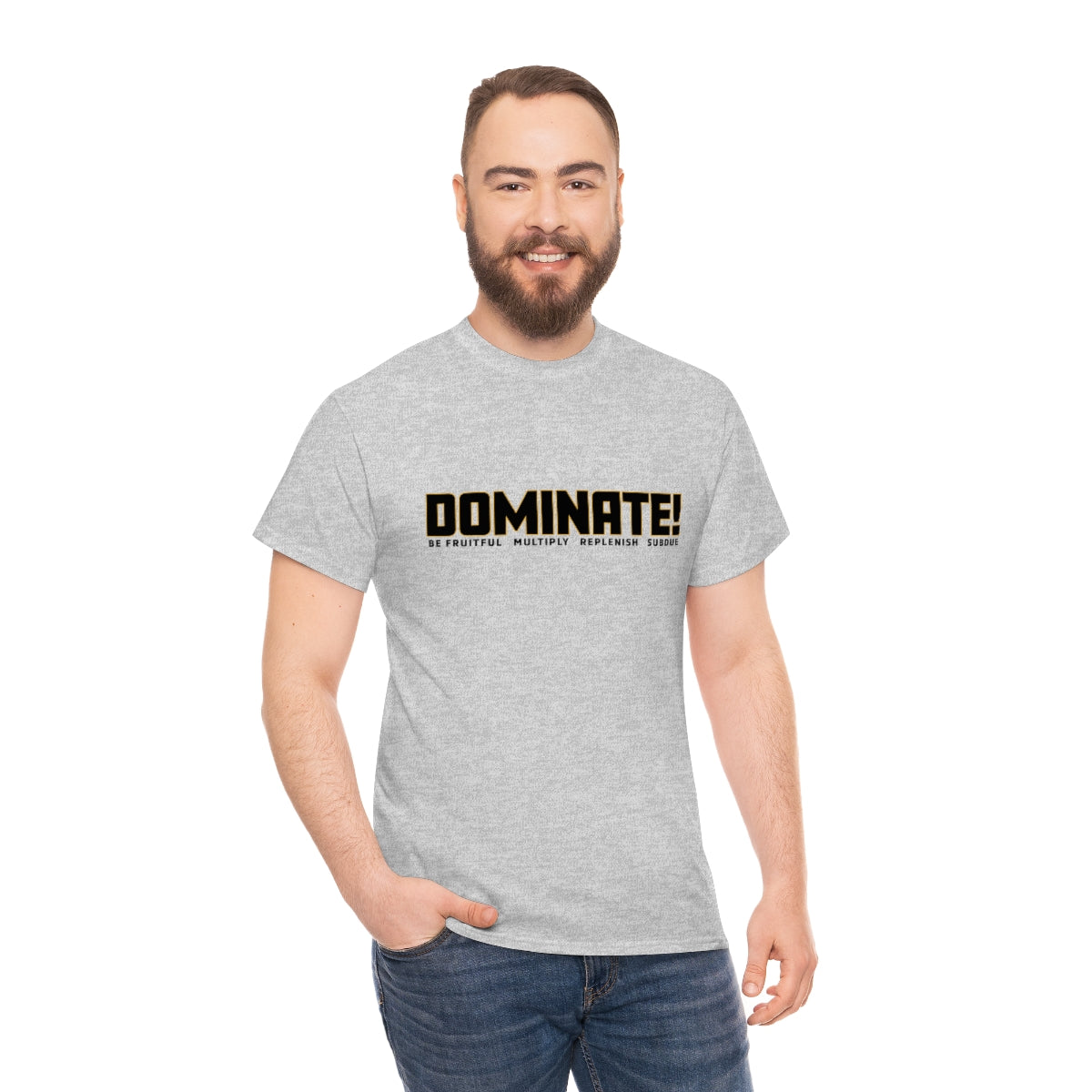 Dominate Unisex Heavy Cotton Tee