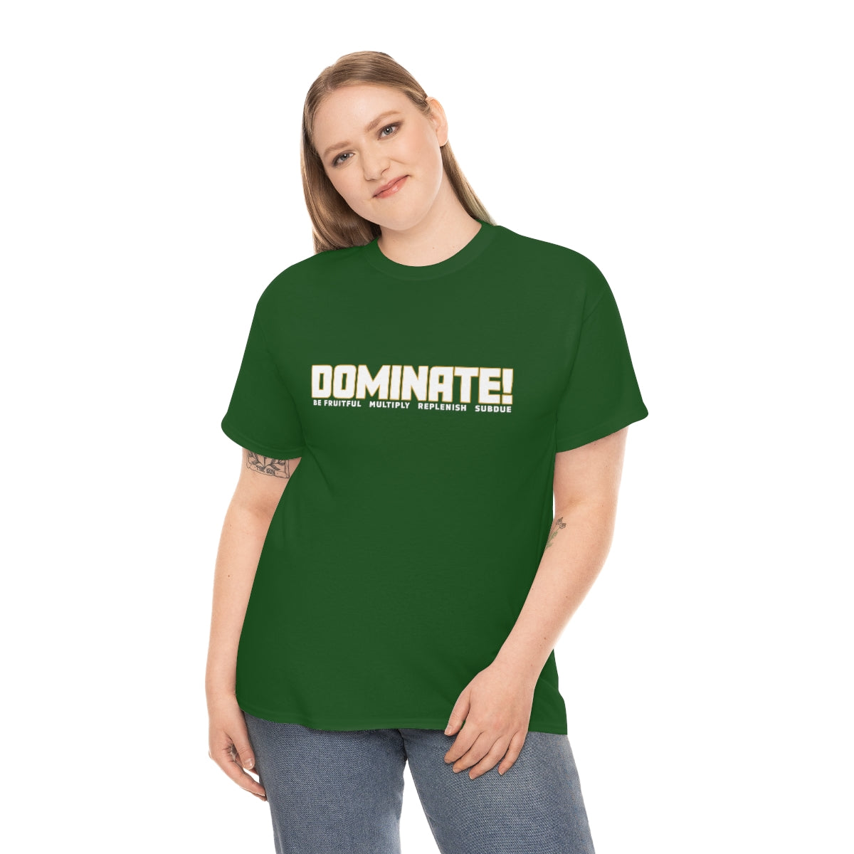 Dominate Unisex Heavy Cotton Tee