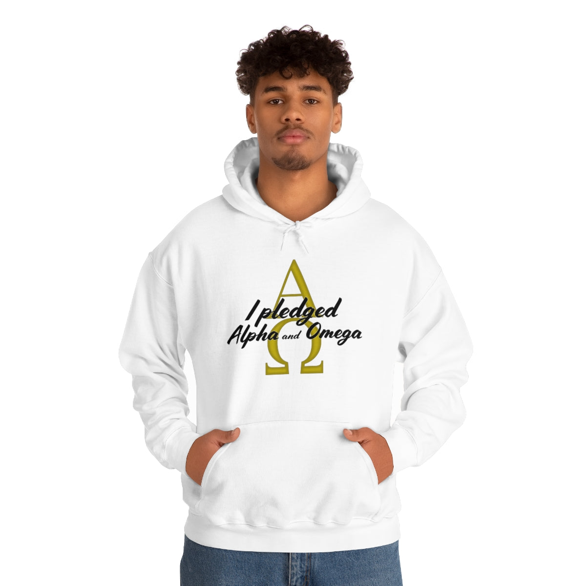 I Pledged Alpha and Omega Hooded Sweatshirt