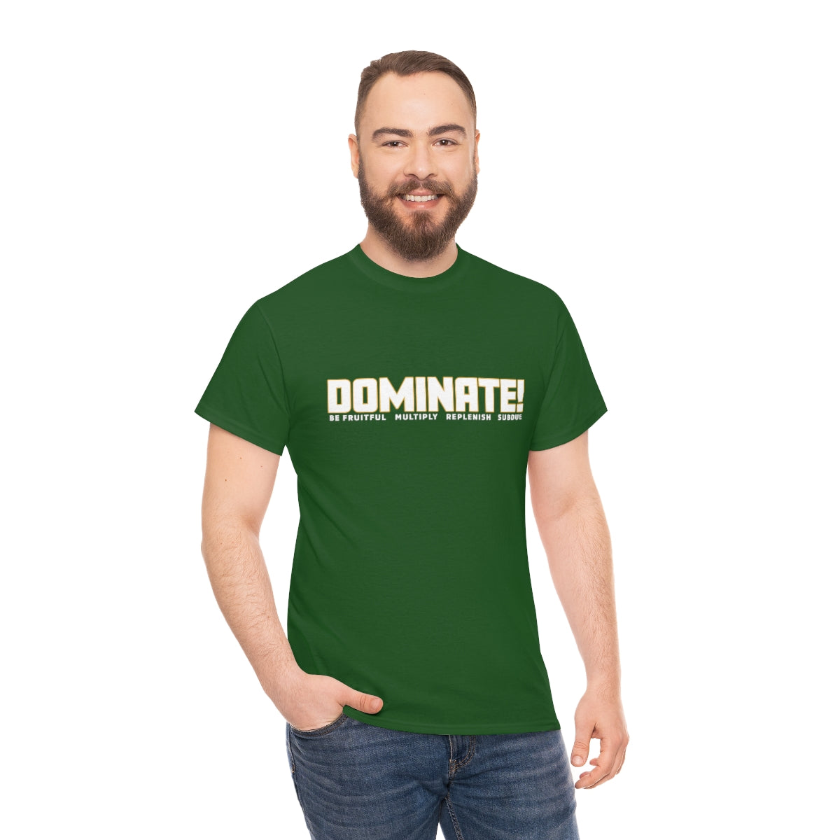 Dominate Unisex Heavy Cotton Tee