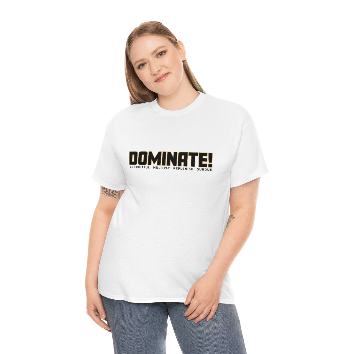 Dominate Unisex Heavy Cotton Tee