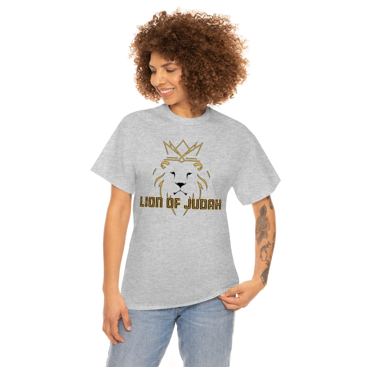 Lion of Judah Unisex Heavy Cotton Tee