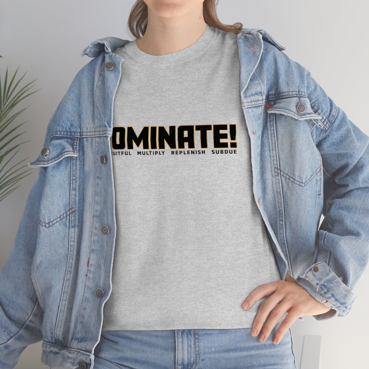 Dominate Unisex Heavy Cotton Tee